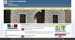 Desktop Screenshot of comune.berbenno.bg.it