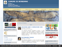Tablet Screenshot of comune.berbenno.bg.it